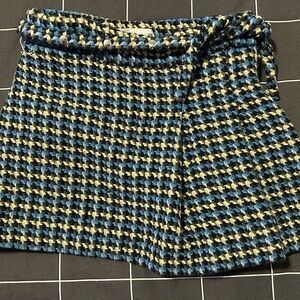 Zara Multicolor Tweed Skirt